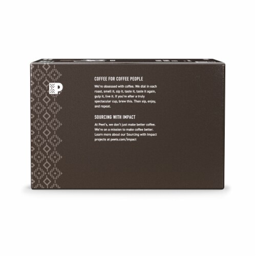 Peet's® Café Domingo® Medium Roast Single Serve Coffee Pods Perspective: back