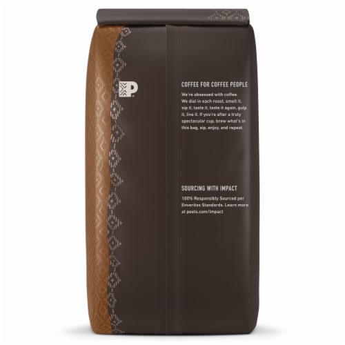 Peet's Coffee® French Roast Dark Roast Ground Coffee Perspective: back