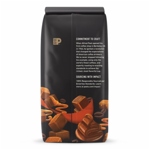 Peet's® Caramel Brûlée Light Roast Ground Coffee Perspective: back