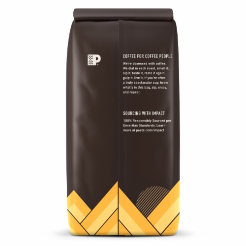 Peet's Suncatcher Light Roast Ground 100% Arabica Coffee Perspective: back