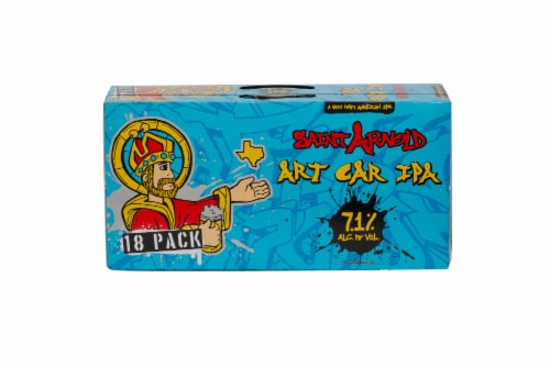 Saint Arnold Art Car IPA Craft Beer Perspective: back