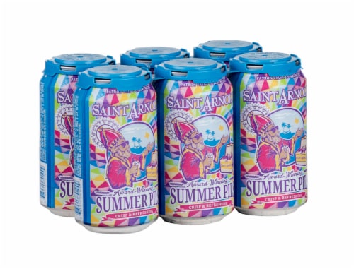Saint Arnold® Summer Pils Craft Beer Perspective: back
