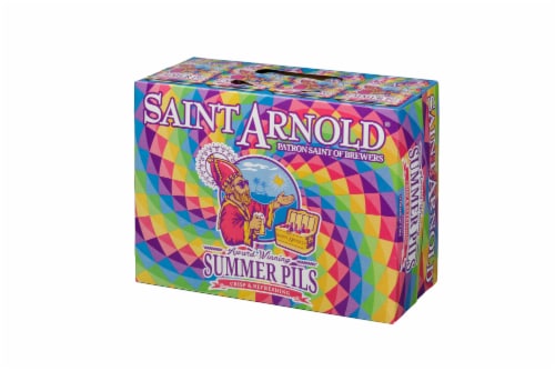 Saint Arnold® Summer Pils Craft Beer Perspective: back