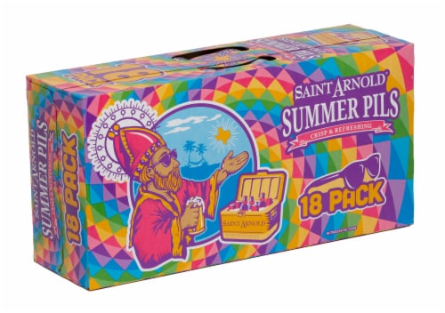 Saint Arnold® Summer Pils Craft Beer Perspective: back