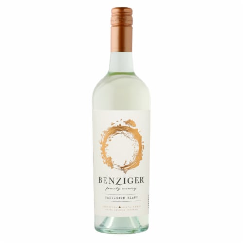 Benziger Family Winery Sauvignon Blanc California White Wine Perspective: back