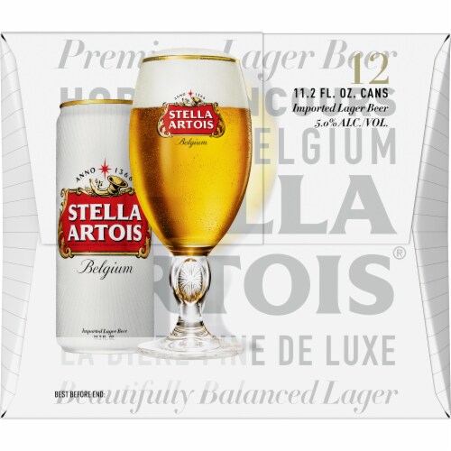 Stella Artois® Belgium Lager Beer Perspective: back