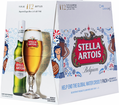 Stella Artois Imported Lager Perspective: back