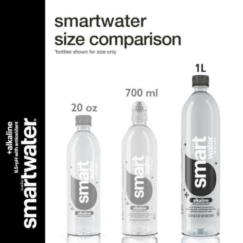 Smartwater® Alkaline Vapor Distilled Bottled Water