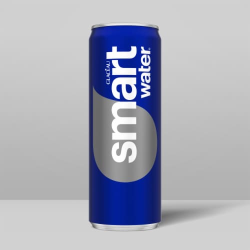 Smartwater® Enhanced Water Cans Perspective: back