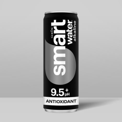 Smartwater® Alkaline With Antioxidant Water Cans Perspective: back