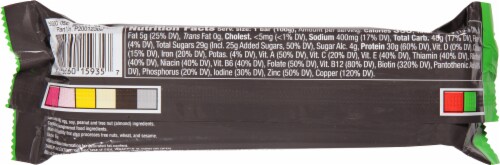 MET-Rx Big 100 Crispy Apple Pie Meal Bars Perspective: back