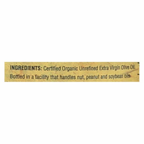 Napa Valley Naturals Organic Extra Virgin Olive Oil - Case of 6 - 50.8 Fl oz. Perspective: back