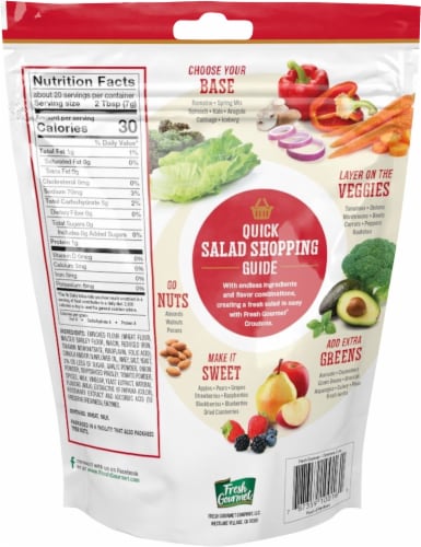 Fresh Gourmet® Italian Seasoned Croutons Perspective: back
