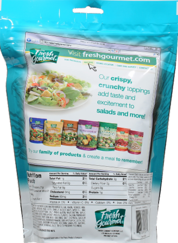 Fresh Gourmet® Classic Caesar Croutons Perspective: back