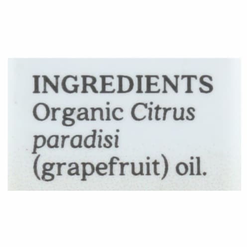 Aura Cacia - Organic Grapefruit - .25 oz Perspective: back