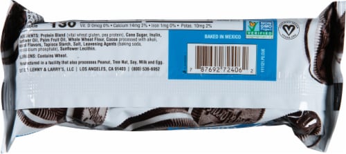 Lenny & Larry's® The Complete Cremes® Plant Based Protein Chocolate Cookies Perspective: back