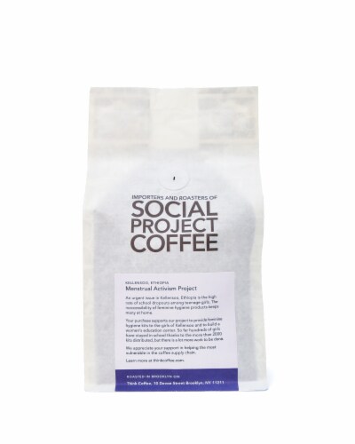 Ethiopia Kellensoo Single Origin Ground Coffee Perspective: back