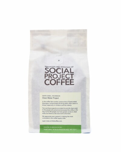 Nicaragua Santa Isabel Single Origin Ground Coffee Perspective: back