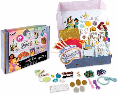 Fashion Angels Disney Princess DIY Ultimate Craft Box Design Kit Perspective: back