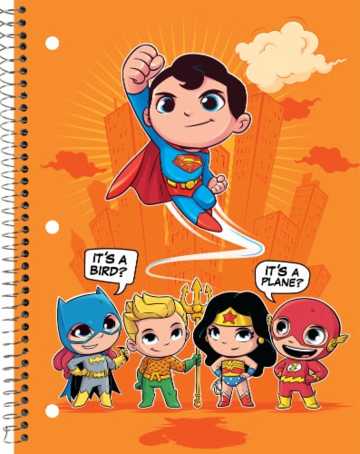 DC Super Friends Spiral Notebook Perspective: back