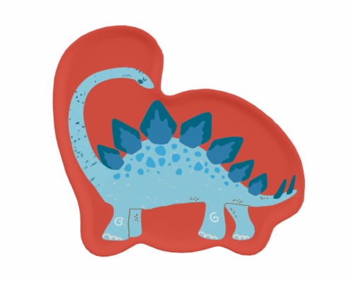 TarHong Shaped Plate Pack - Red Dinosaur Perspective: back