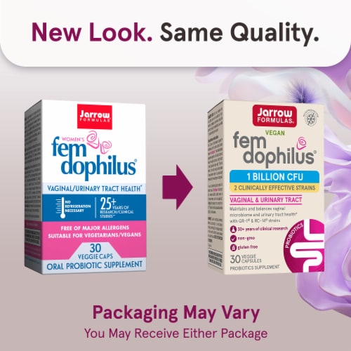 Jarrow Formulas Women's Fem-Dophilus® Shelf Stable Perspective: back