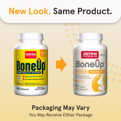 Jarrow Formulas® BoneUp® for Bone Health and Skeletal Nutrition Capsules Perspective: back