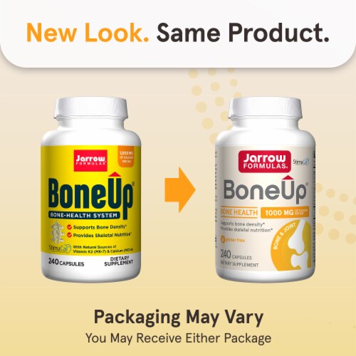 Jarrow Formulas® BoneUp® Capsules Perspective: back