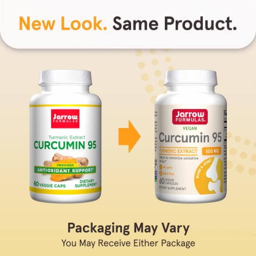 Jarrow Formulas® Curcumin Turmeric Extract Capsules Perspective: back