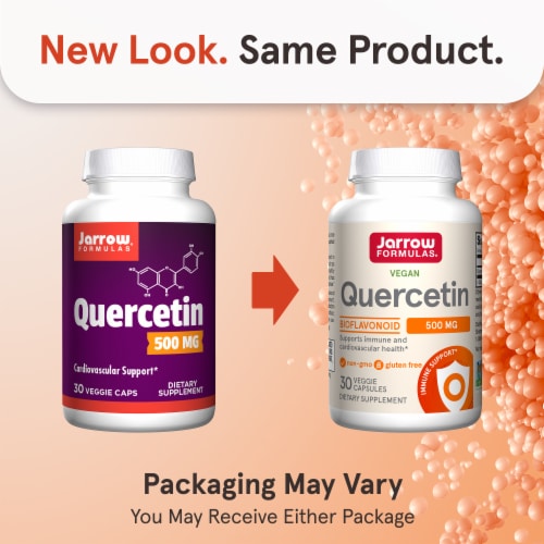 Jarrow Formulas® Quercetin Bioflavonoid Capsules 500 mg Perspective: back