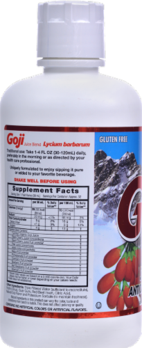 Dynamic Health Juice Goji Blend Perspective: back