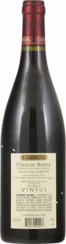 E. Guigal Cotes du Rhone Perspective: back