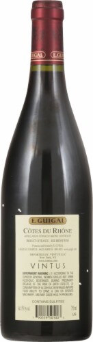 E. Guigal Cotes du Rhone Perspective: back