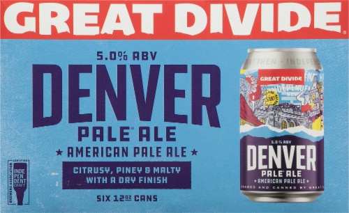 Great Divide Brewing Co.® Denver Pale Ale Perspective: back