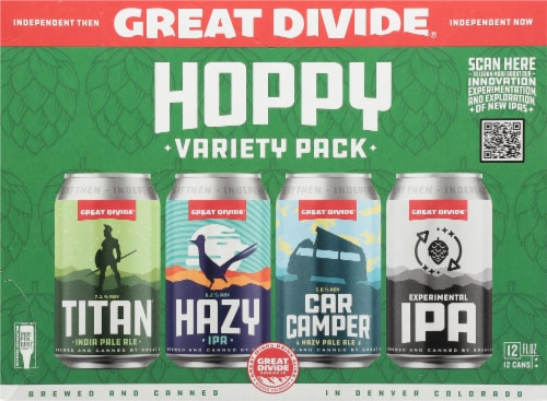 Great Divide Hoppy Variety Pack Perspective: back