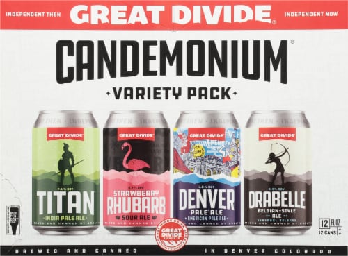 Great Divide Brewing Co. Candemonium Variety Pack Perspective: back