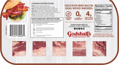 Godshall's Beef Bacon Perspective: back