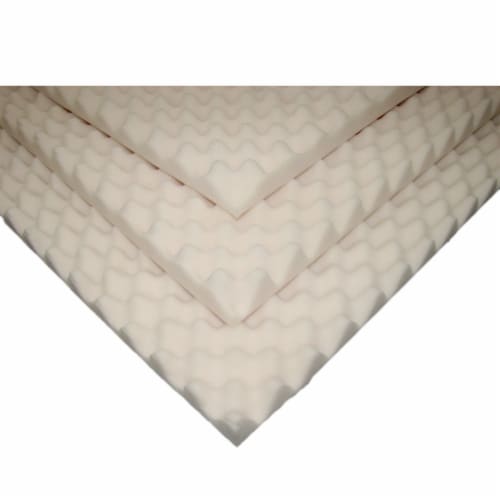Span America Mattress Overlay 3 X 34 X 72 Inch White For Bed Mattresses Perspective: back