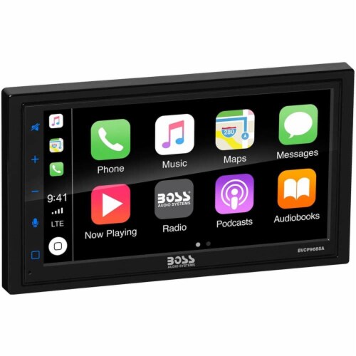 Boss Audio BV800ACP Android Auto/Apple&#0174; CarPlay&#0153; - In-Dash Digital Media Recei Perspective: back