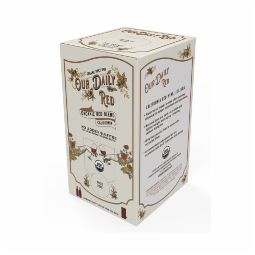 Our Daily Red Box Red Wine Perspective: back