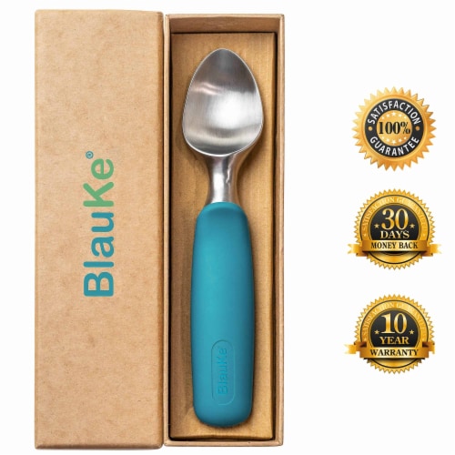 Solid stainless steel ice cream scoop deals