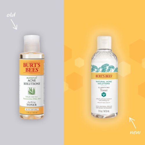 Burt's Bees Natural Acne Solutions Clarifying Toner Perspective: back