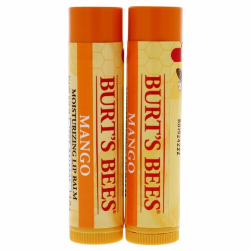 Mango moisturizing lip balm twin pack by burts bees for unisex 2 x 0 