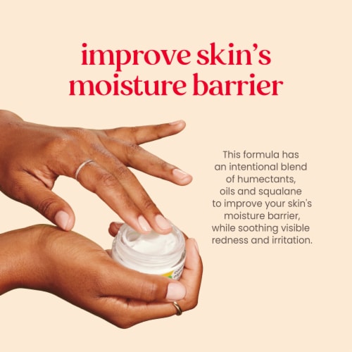 Burt's Bees Sensitive Skin Aloe and Rice Milk Calming Night Cream Perspective: back