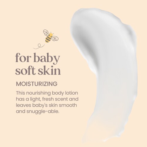 Burt's Bees Baby Original Scent Sunflower Seed Oil Nourishing Lotion Perspective: back