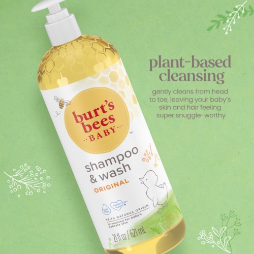 Burt's Bees Baby Original Tear Free Shampoo and Wash Perspective: back