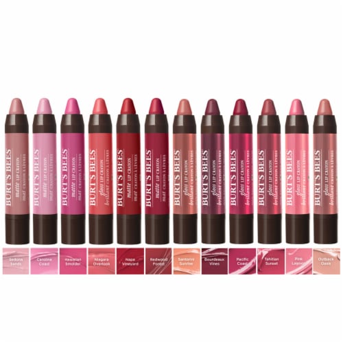 Burt's Bees Moisturizing Sedona Sands Matte Lip Crayon Perspective: back