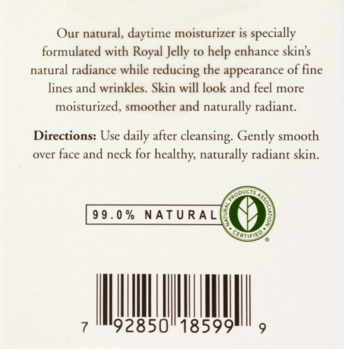 Burt's Bees Radiance Day Cream Perspective: back