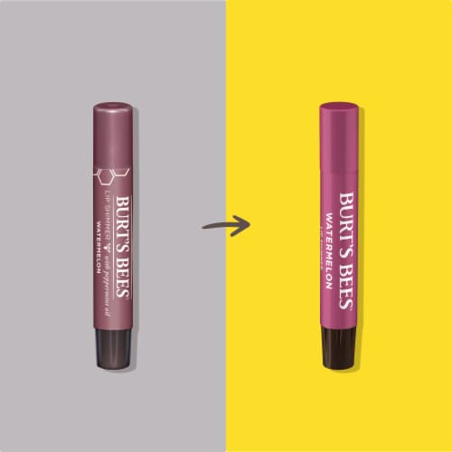 Burt's Bees Moisturizing Watermelon Lip Shimmer Perspective: back