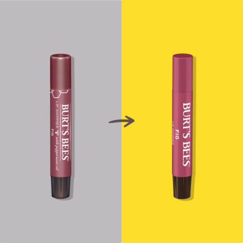 Burt's Bees Fig Lip Shimmer Perspective: back